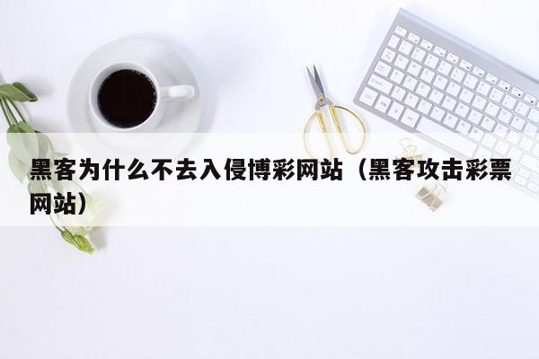 黑客为什么不去入侵博彩网站（黑客攻击彩票网站）