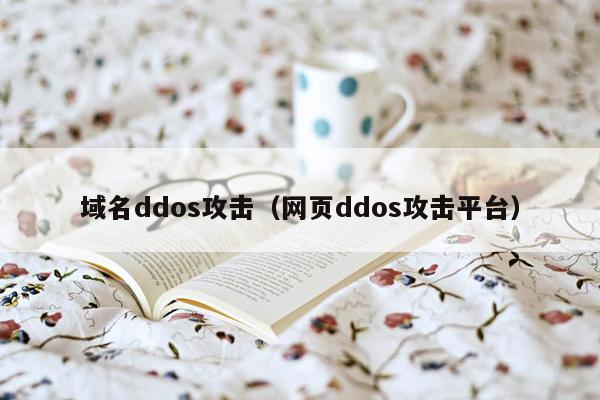 域名ddos攻击（网页ddos攻击平台）