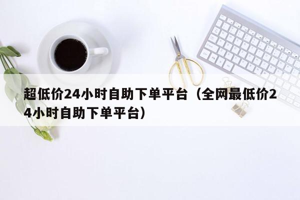 超低价24小时自助下单平台（全网最低价24小时自助下单平台）