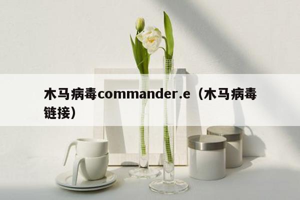 木马病毒commander.e（木马病毒链接）