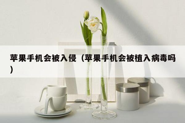 苹果手机会被入侵（苹果手机会被植入病毒吗）