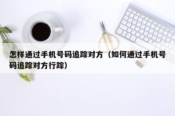 怎样通过手机号码追踪对方（如何通过手机号码追踪对方行踪）