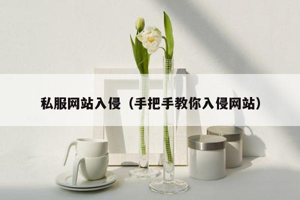 私服网站入侵（手把手教你入侵网站）