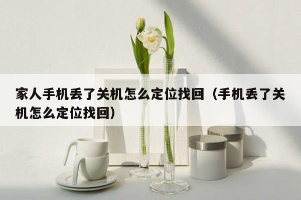 家人手机丢了关机怎么定位找回（手机丢了关机怎么定位找回）