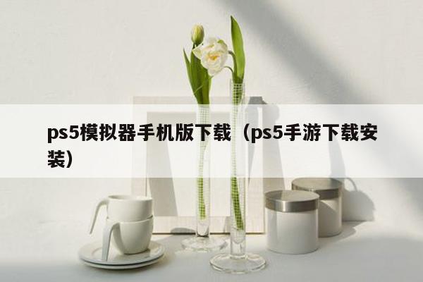 ps5模拟器手机版下载（ps5手游下载安装）